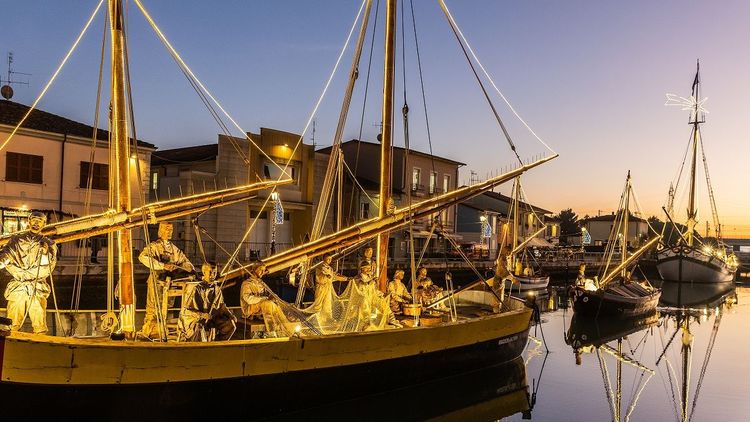 Il Presepe galleggiate della Marineria