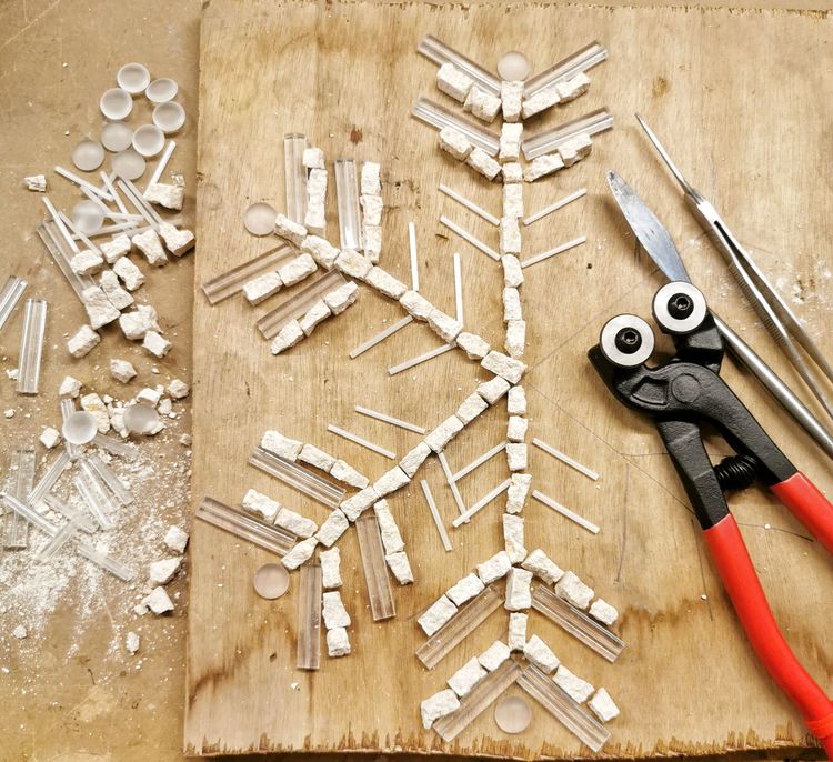 Workshop di Natale – Crea il tuo Fiocco di Neve a Mosaico 