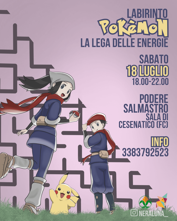 Labirinto Pokemon - La Lega delle Energie