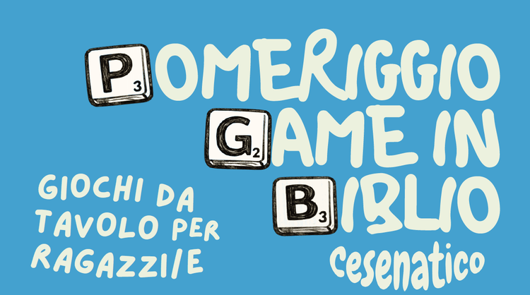 POMERIGGIO GAME IN BIBLIOTECA
