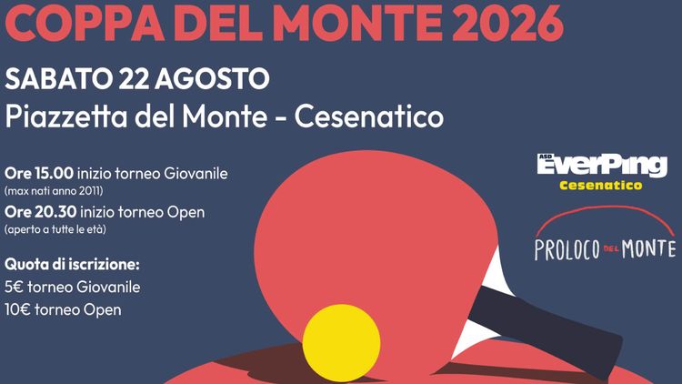 COPPA DEL MONTE - TORNEO DI PING PONG