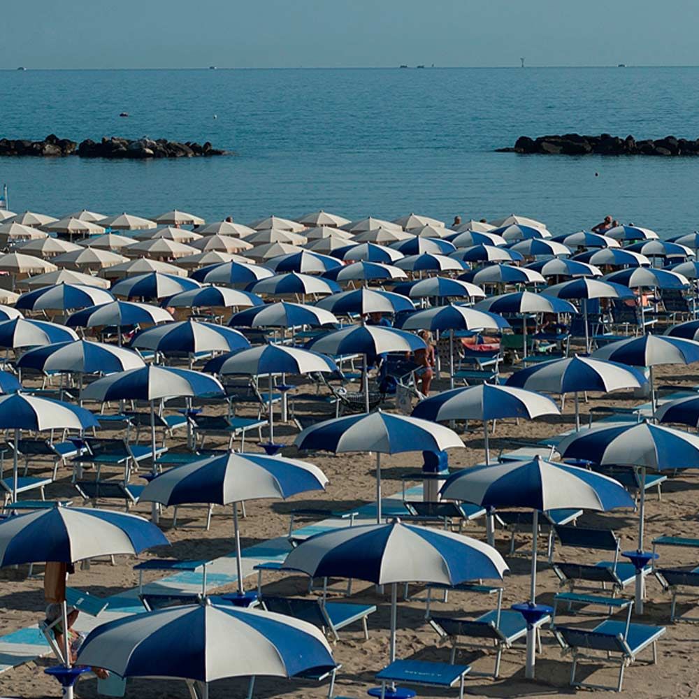 The beaches of Gatteo Mare 